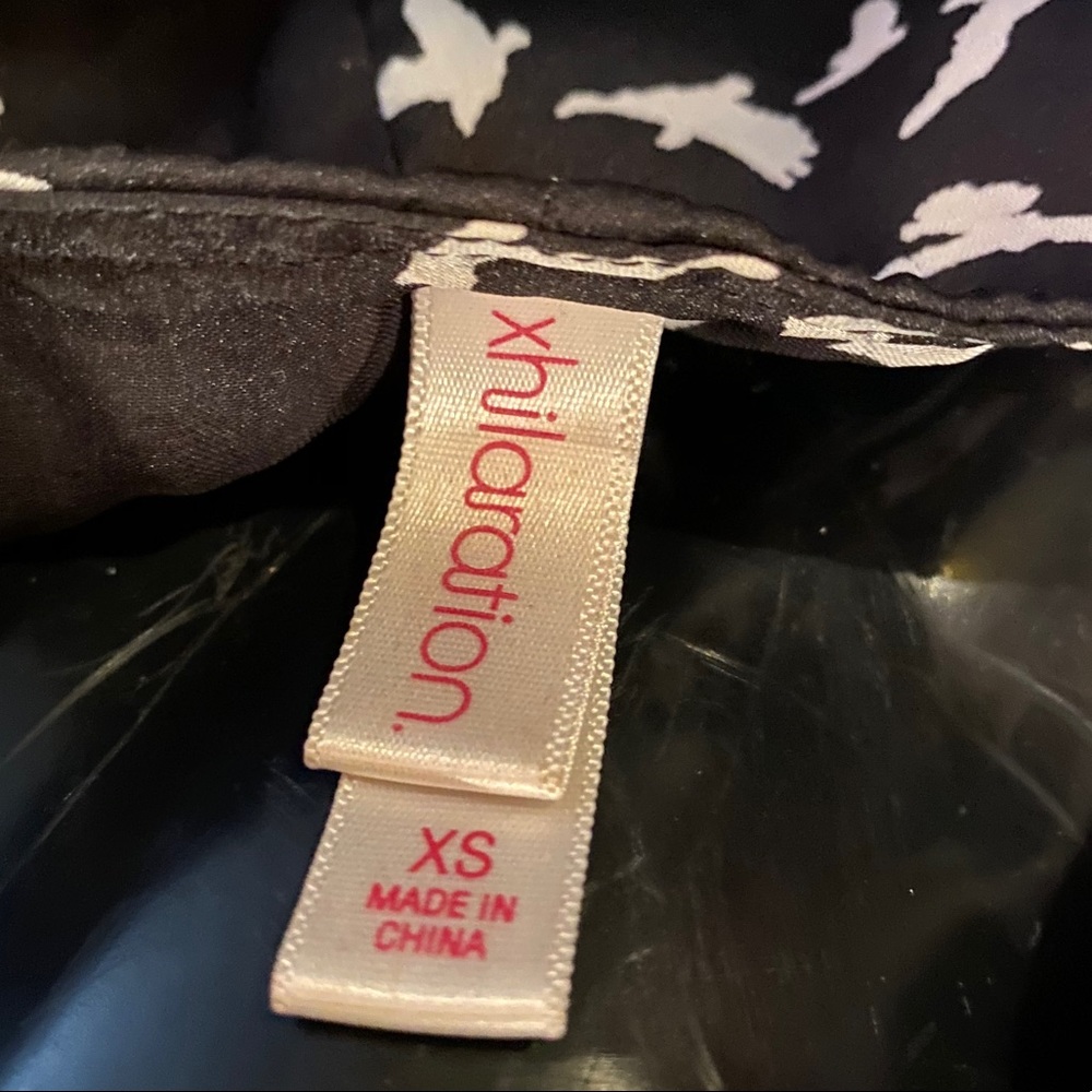 Black and White shirt. Size XS